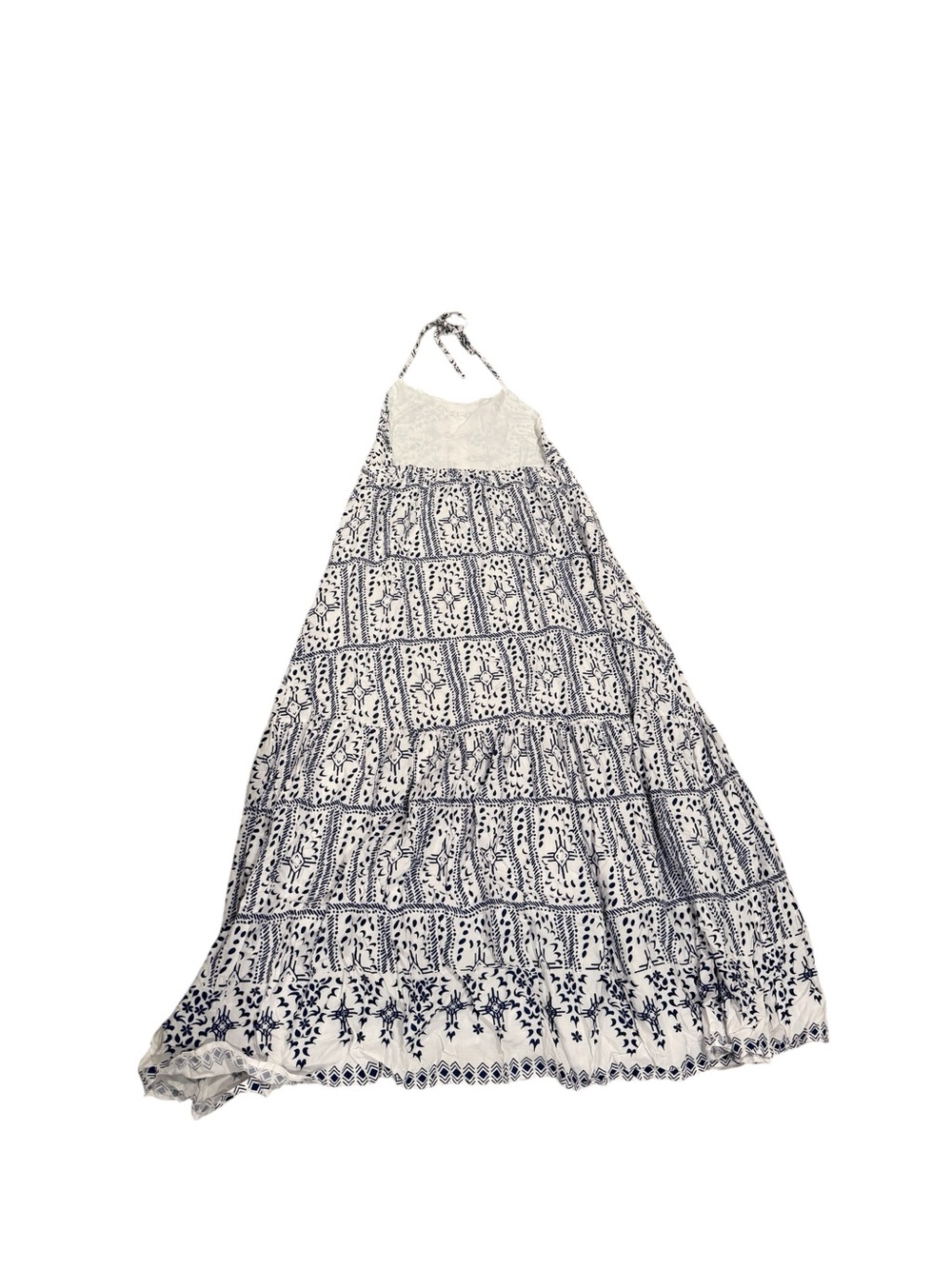 Cupshe Geometric Print Halter Neck Maxi Dress - Picture 8 of 12